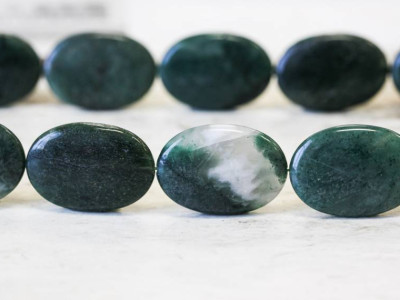 African Jade 25x35 Flat Oval