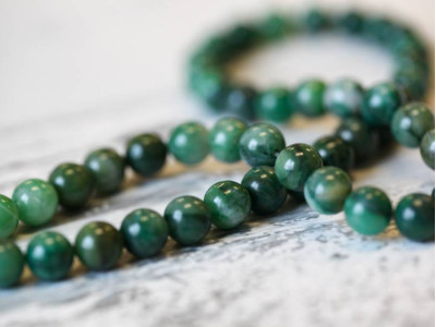 African Jade 8mm Round