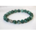 131-1094 African Jade <br>8mm Round Bracelet