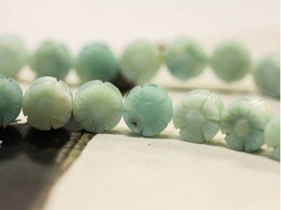 Amazonite 10mm Flower