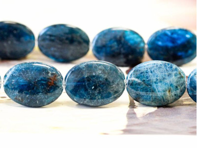 Blue Apatite 22x30 Flat Oval