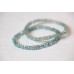 137-2436 Aquamarine <br>5mm Rondelle Bracelet