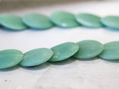 Aventurine 20mm Lentil