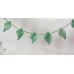 138-1086 Aventurine <br>15x25 Twisted Leaf Drop