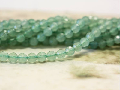 Aventurine 4mm Faceted Round