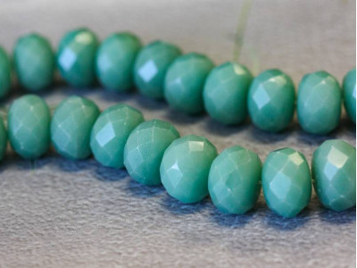 Aventurine 19mm Faceted Rondell