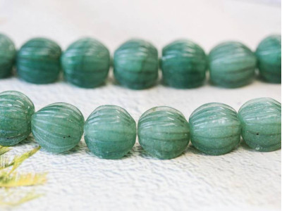 Aventurine 10x13mm 4-side Corrugated