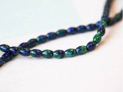 Azurite Malachite 4x6 Rice