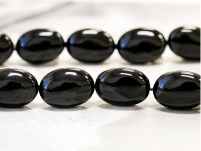 Black Onyx 13x18 Flat Oval