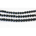 140-1732 Black Onyx <br>6mm Faceted Round