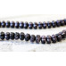 144-1064 Blue Goldstone <br>10mm Corrugated Rondell