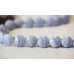 145-1024 Blue Lace Agate <br>15mm Faceted Coin