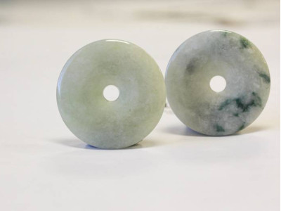 Burma Jade 40-43mm Donut Pie