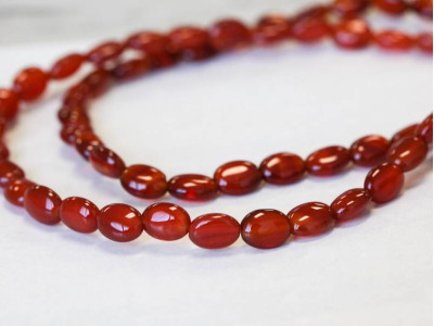 Carnelian 6x8 Flat Oval