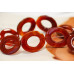 153-1221 Carnelian <br>30x36 Oval Donut