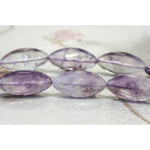 154-1028 Cape Amethyst <br>20x40 Puffy Flat Marquise