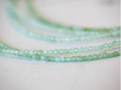 Chrysoprase 3mm Faceted Round