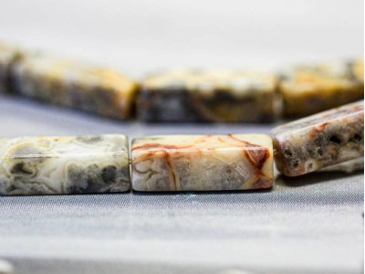 Crazy Lace Agate 4x13 Rectangle