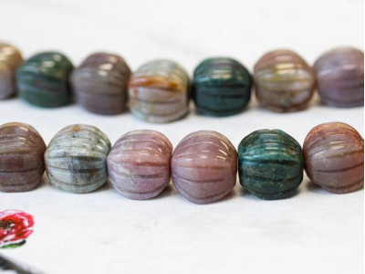 Fancy Jasper 10x13mm 4-side Corrugated