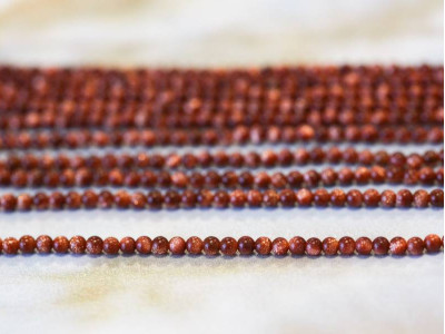 Goldstone 2mm Round