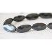 168-1446 Hematine <br>15x30 Faceted Flat Oval