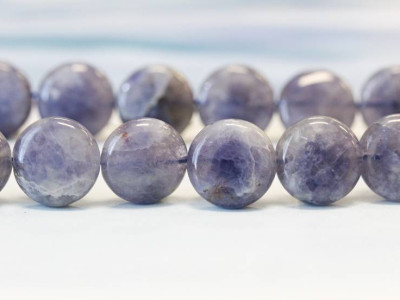 Iolite 16mm Dime