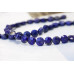 174-1239 Natural Lapis <br>10mm Faceted Coin