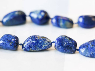 Natural Lapis 17-22x Tumbled Nugget