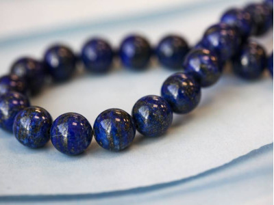 Natural Lapis 12mm Round