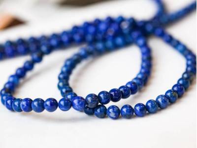 Natural Lapis 5mm Round