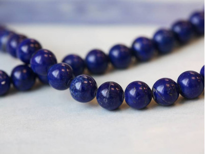 Natural Lapis 10mm Round