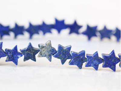 Natural Lapis 12mm Star