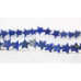 174-2077 Natural Lapis <br>12mm Star