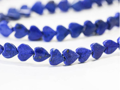 Natural Lapis 9-10mm Heart