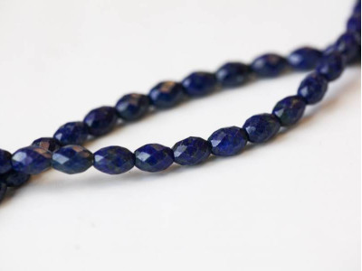 Natural Lapis 6x8 Faceted Oval