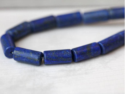 Natural Lapis 8x16 Tube