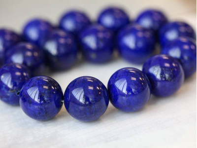 Natural Lapis 20mm Round