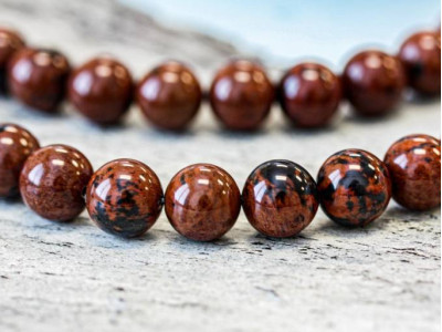 Mahogany Obsidian 10mm Round