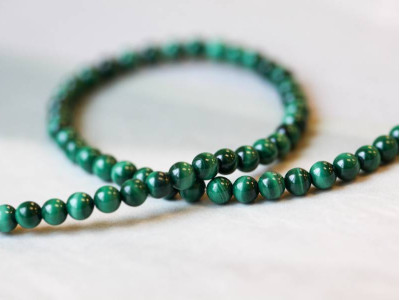 Malachite 4-4.5mm Round