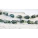 180-0533 Moss Agate <br>9x22 Teardrop