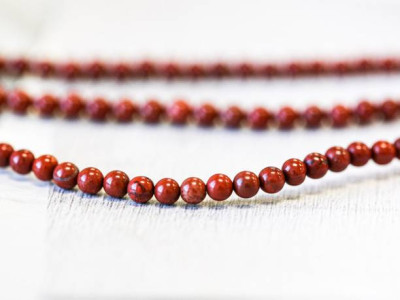 Red Jasper 4mm Round