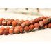 192-1128 Matte Red Jasper <br>8mm Round