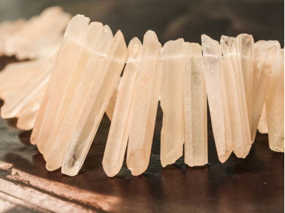 Rock Crystal 16-68x Faceted Point