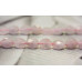 198-1464 Rose Quartz <br>8x10 Faceted Flat Oval