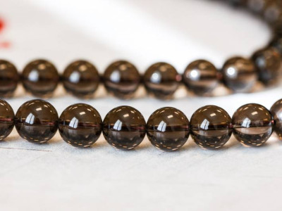 Smoky Quartz 12mm Round