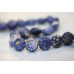 206-1360 Sodalite <br>15mm Carved Coin