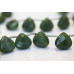 209-1082 Green Jade <br>20mm Flat Pear Briolette