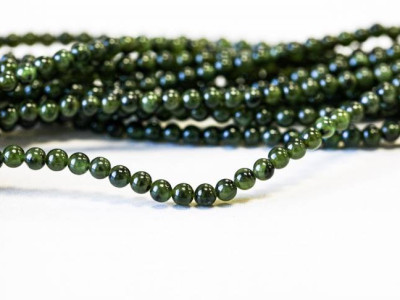 Green Jade 3mm Round