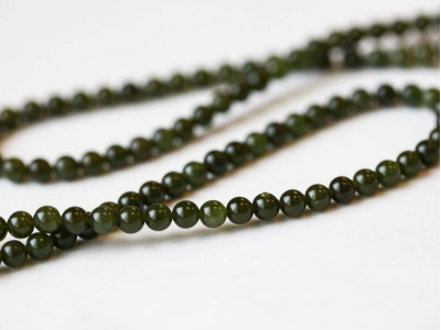 Green Jade 4mm Round