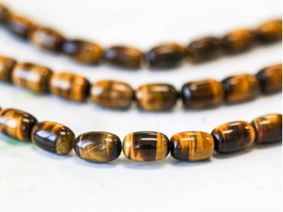 Tiger Eye 8x12 Barrel Oval